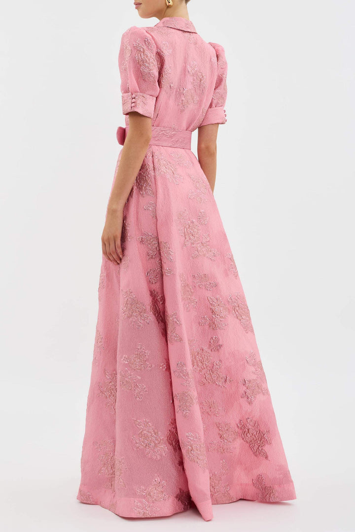 Celina | Short Puff Sleeves Dress